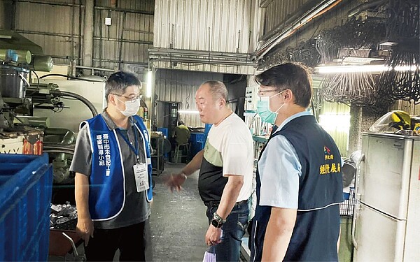 中市9月啟動未登記工廠訪視輔導。圖/台中市經發局提供