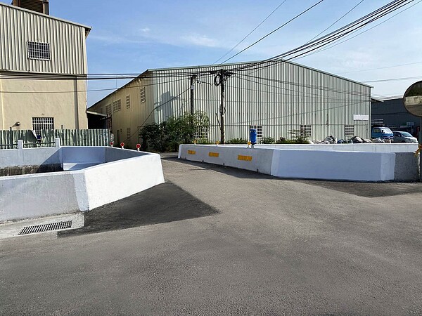 烏日中興三號橋拓寬截角更安全。圖/台中市建設局提供