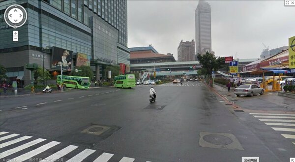 台北轉運站(承德路)(圖／翻攝自Google Map)