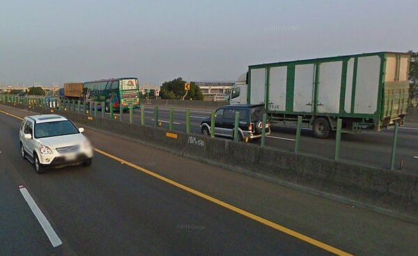 中秋連假將至，國道1號彰化至員林路段將不開路肩。示意圖／Google Map