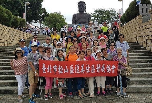 復勢里舉辦的彰化八卦山天空步道之旅。圖／取自徐麗雲臉書