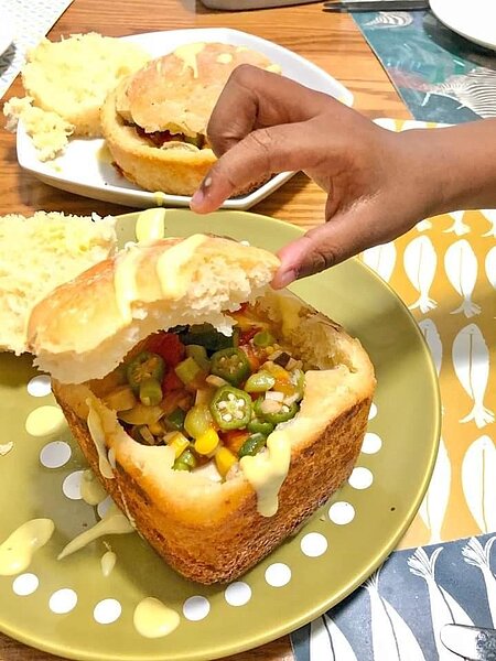 造型土司令人垂涎欲滴。圖／里長提供