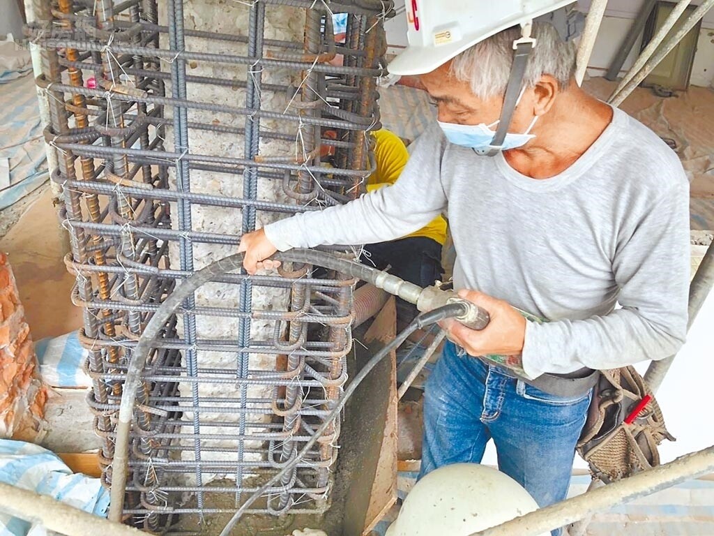 基隆市政府為全市51棟校舍進行耐震補強工程,提供師生安全無慮的學習環境。圖/基隆市政府提供;陳彩玲基隆傳真