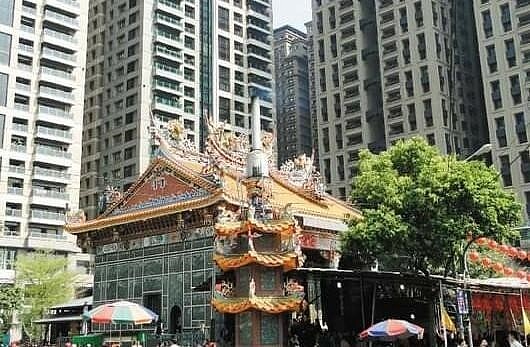 土地公廟呈現民俗美學。圖/里長提供