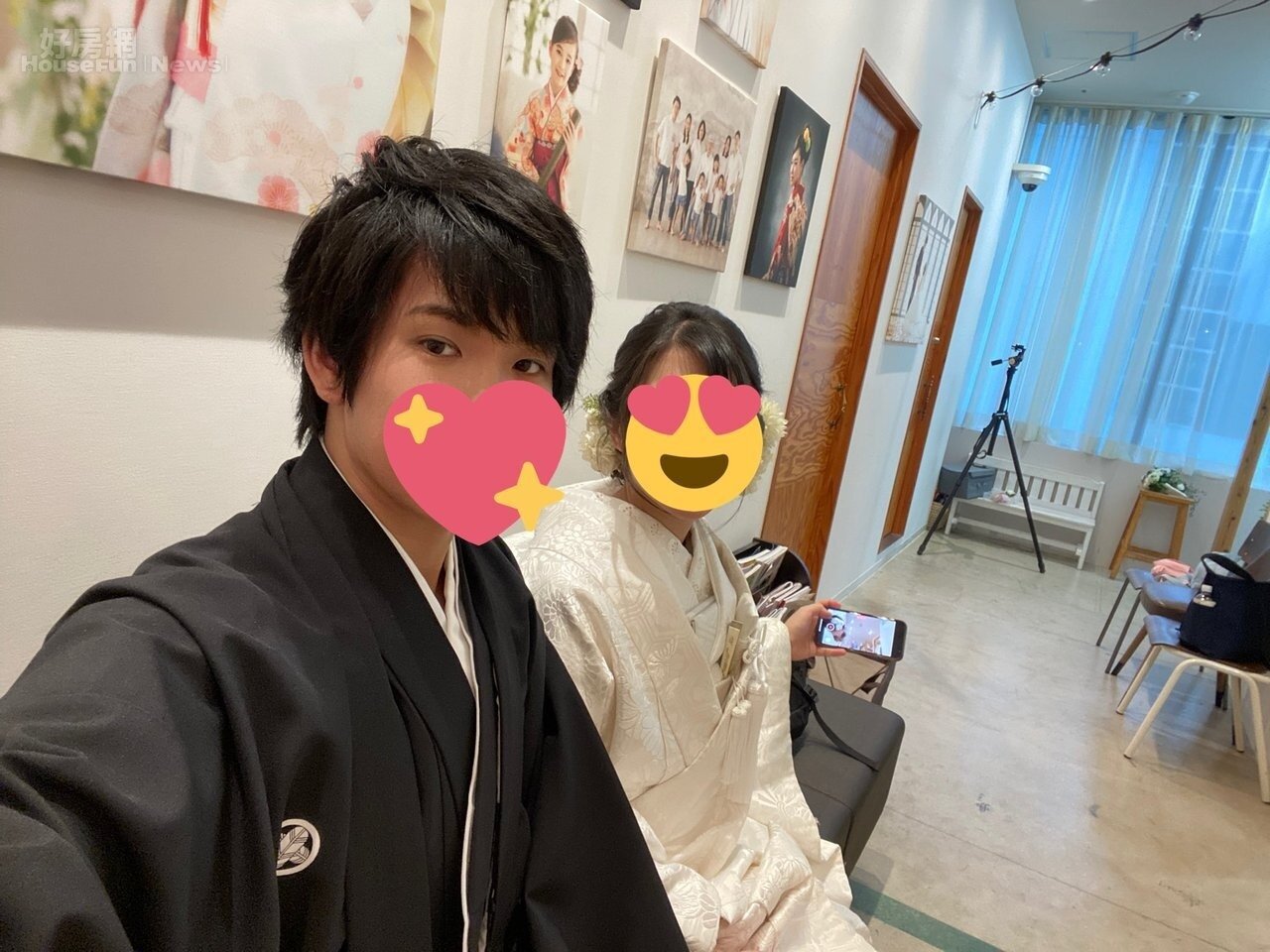 日本一名男子打完疫苗後開始出現掉髮,照片為他打完四天後頭髮還很茂密的模樣。 圖/翻攝自推特