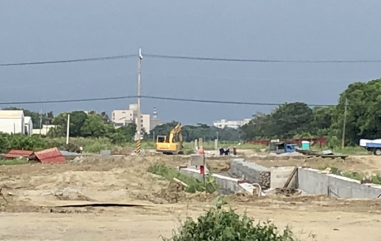 耗資近10億南科北側聯外道路下午動土,全段預計明年底前通車。記者周宗禎/攝影