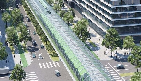 航空城計畫開發示意圖。圖/航空城工程處提供