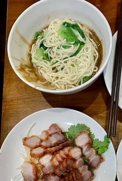 麵條有嚼勁,不會過分軟爛。圖/黃思儀提供