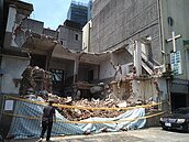 半毀陳復禮洋樓指定為市定古蹟　所有權人不滿將提訴願