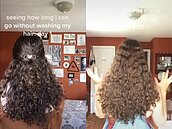 100天不用洗髮精！她曝「真實對比照」　網看傻：怎麼能做到？