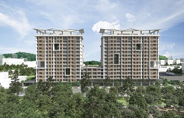 台南小東路公宅獲最佳規劃設計類卓越獎。圖/台南市政府提供