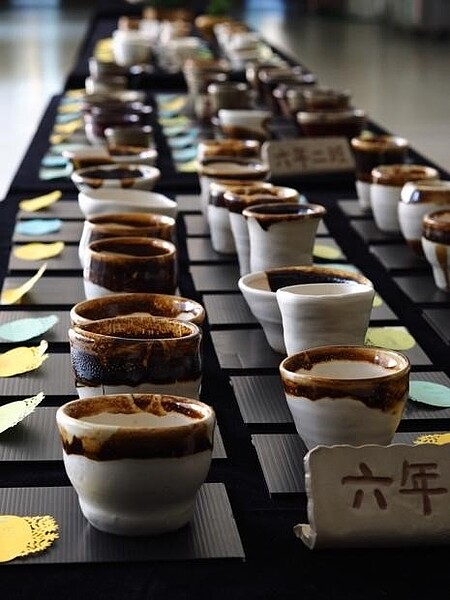 健康國小學生陶藝作品。圖/截自健康國小網站 校長提供