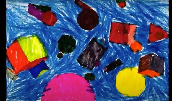 學生作品。圖/截自敦化國小網站 校長提供