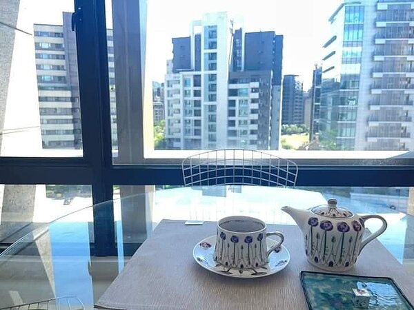 新建築林立。圖／曉雪攝