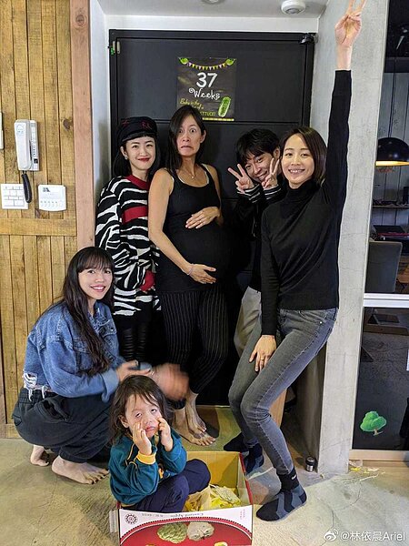 林依晨2月初分享的照片，看出有跡可尋。 圖／擷自林依晨微博