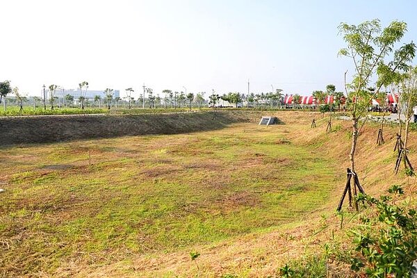 台南市永康區新設鹽行國中暨附近地區區段徵收工程,29日開放啟用。圖/台南市政府提供