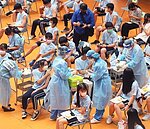 北市校園5天8起BNT不良反應　2人住院