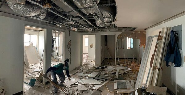 原PO將4房打通成1房。圖/擷取自《佈置藏在生活裡》