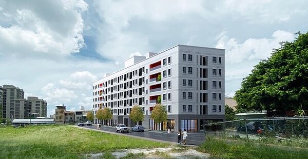 永康第一棟社會住宅開工動土。圖／台南市政府提供