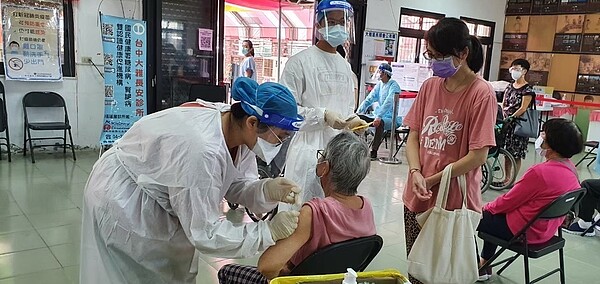 中市9月15日至17日快打站接種。圖/台中市府提供