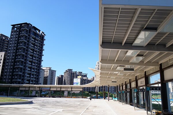 林口公車轉運站10/15起試營運。圖/新北市政府交通局提供