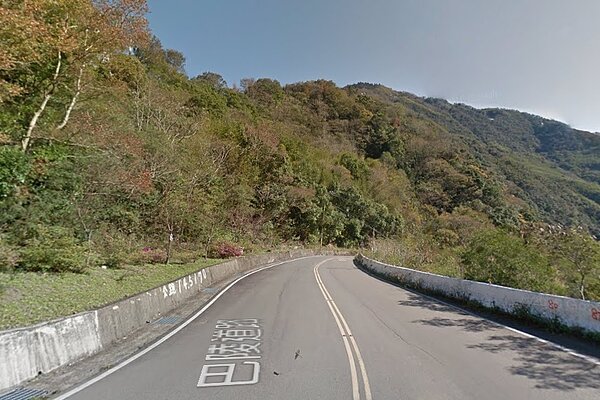 因應颱風,公路總局預警性封閉6路段。圖為巴陵至百韜橋路段/翻攝Google Maps