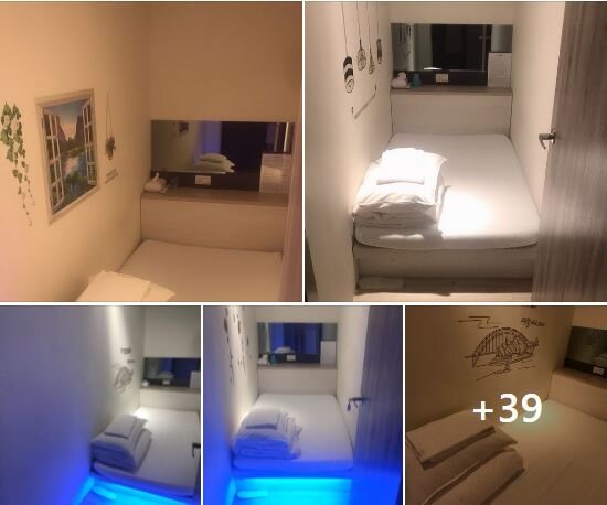 旅館業者轉型經營月租雅房，1.5坪空間僅容得下一張單人床。圖／翻攝自臉書社團「台北租屋、出租專屬社團」