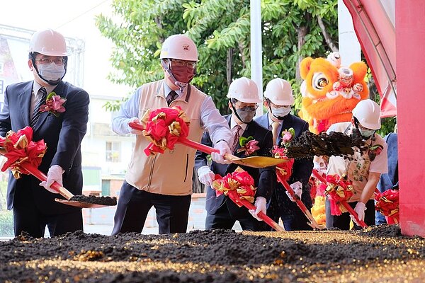 空二村動土典禮。圖/台南市政府提供