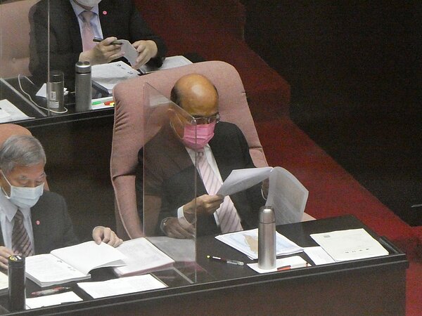 行政院長蘇貞昌。 記者周志豪/攝影