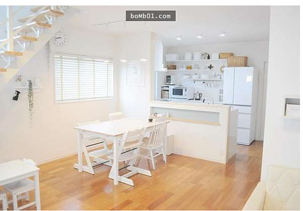 原PO分享一位日本媽媽在IG上po出的廚房照片。圖/翻攝《mobile01》