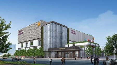 秀泰集團與達麗建設合作秀泰生活岡山樂購站前廣場,投資總額約20億元,將是岡山首座大型複合式商場與影城。圖∕秀泰