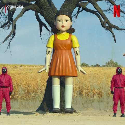 韓劇「魷魚遊戲」創造逾250億元影響價值。圖/取自netflixkr