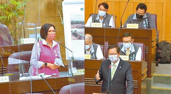 中大醫院挨批沒進度,桃園市議員呂淑真放話,若跳票要市府將土地回收。圖/翻攝照片