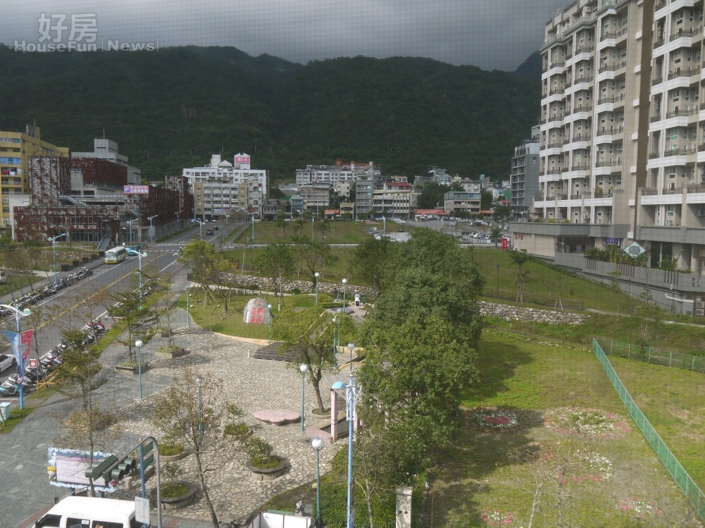 觀光人潮帶動礁溪的土地行情，成為東台灣房市新亮點，圖為台電公司的礁溪土地。(高力國際提供)