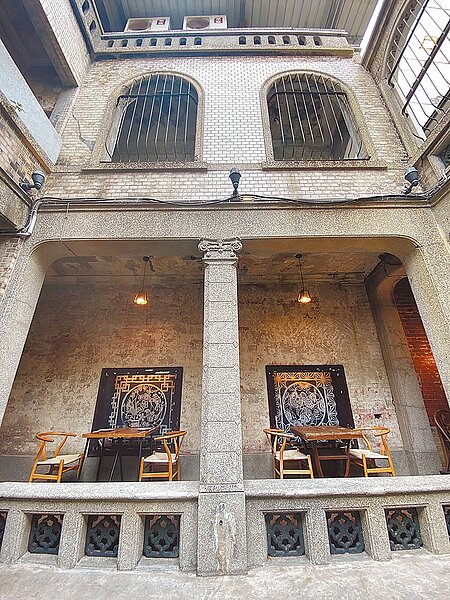 台北市士林區大東路54號建物25日經文資會審議,被指定為市定古蹟。圖/台北市文化局提供