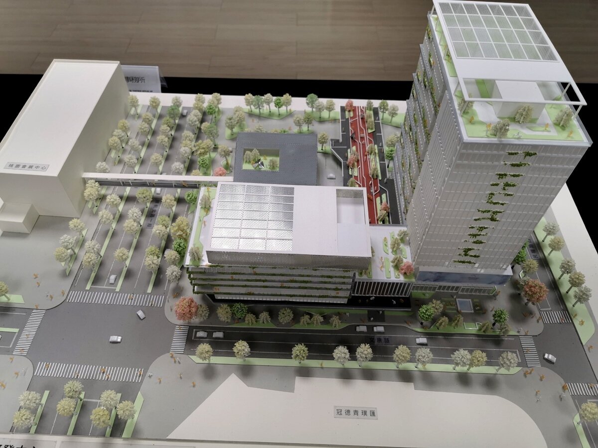 桃園市政府亞洲．矽谷創新研發中心新建工程設計標，九典聯合建築師事務所設計作品（見圖）得標。記者曾增勳／攝影 