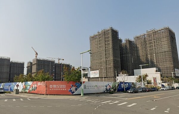 台中捷運G0總站周圍街景。圖/截自Google Map