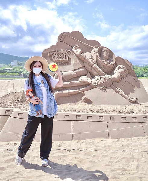 2021福隆國際沙雕藝術季展期延長1個月,11月30日閉幕。圖/福隆福容大飯店提供