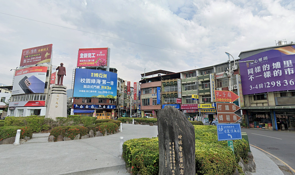 埔里。圖/翻攝自GoogleMap