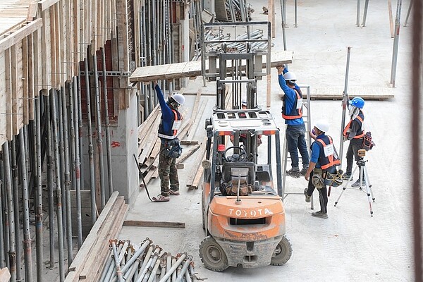 台中國際會展中心已開工。圖／台中市政府建設局提供
