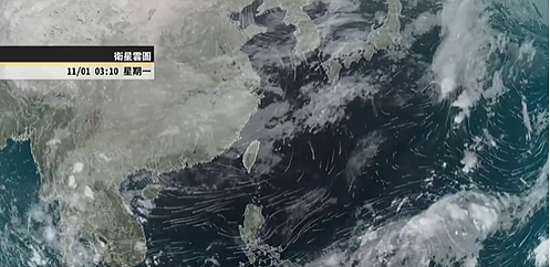 周日冷空氣南下，北部、東北部下探15、16度。圖／擷取自天氣風險管理公司臉書