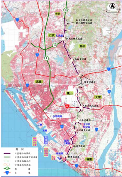 國道7號規畫。圖／取自環說書