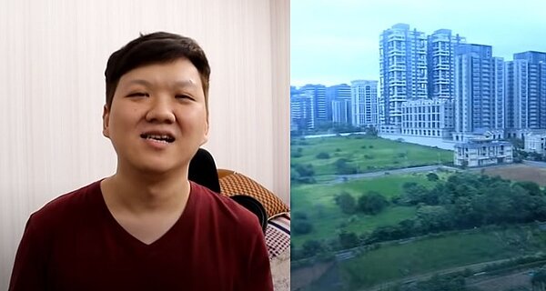 網紅廚師明聰分享23歲時在淡水買下第一棟房子的理財心得。合成圖/翻攝自Youtube頻道「明聰」