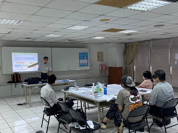 個案阿一參加職涯探索課程。圖/台中市政府提供