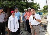 高雄遠颱風　副市長照樣視察抽水站加強防汛