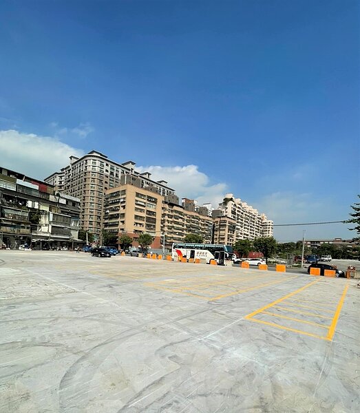 泰山塭仔圳綠三停車場11/12啟用。圖/新北市府提供