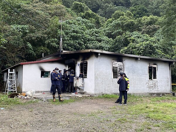 花蓮市國福街一處民宅昨天發生火警,兩名行動不便長者被燒死。圖/聯合報記者王思慧攝