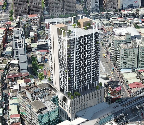 新北環狀線土地開發案板新站招商啟動,此基地面積約1,392坪,預估可興建地上29層、地下6層,超過2萬餘坪複合式捷運共構大樓。 圖/仲量聯行