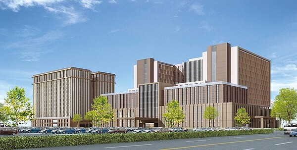 義聯集團屏東義大醫院醫療大樓等設施。圖/義聯集團提供