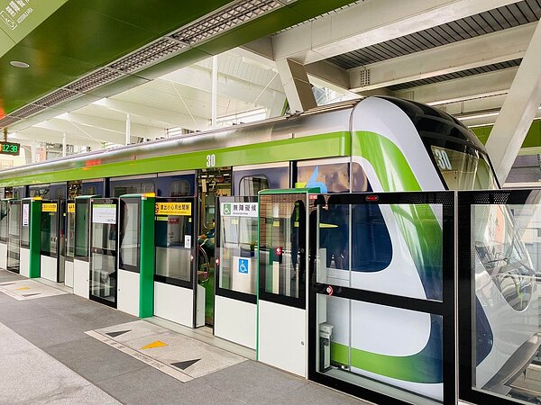 台中捷運。圖/好房網News記者嚴鈺雯攝